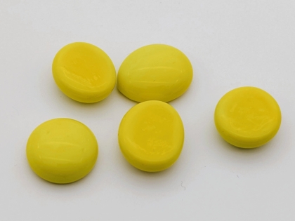 Preview: Glasnuggets gelb opak 15-17 mm/1 kg